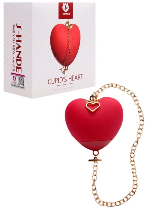 Vibrador de Clitóris com Sucção em Formato de Coração Cupid Heart - S-Hande - Image 3