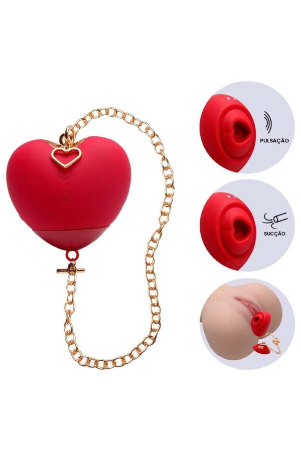 Vibrador de Clitóris com Sucção em Formato de Coração Cupid Heart - S-Hande - Image 5