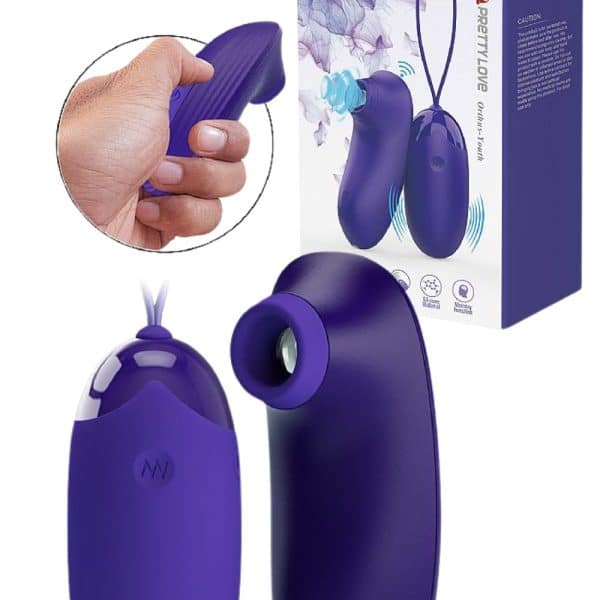 Pretty Love Orthus Duo Bullet e Vibrador de Pulsação