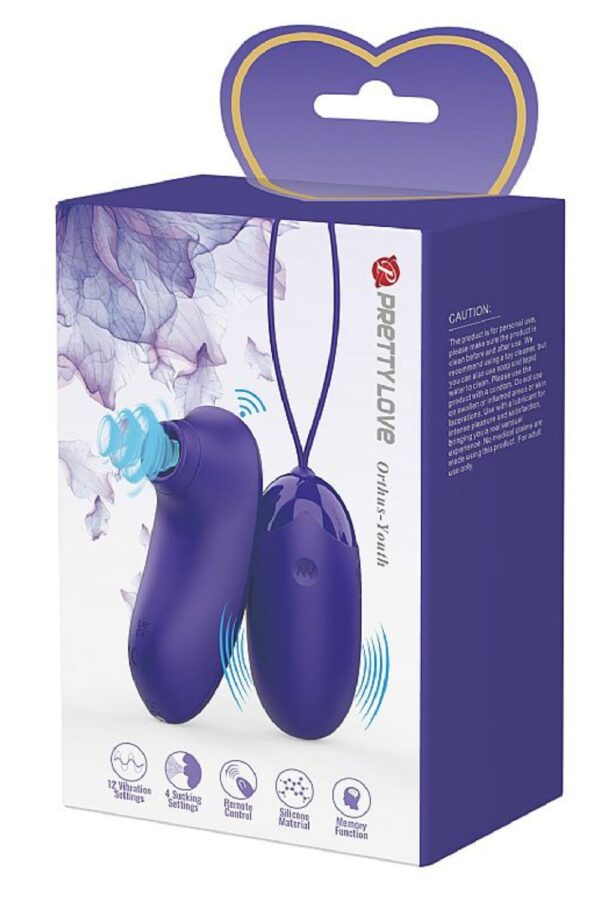 Pretty Love Orthus Duo Bullet e Vibrador de Pulsação - Image 5