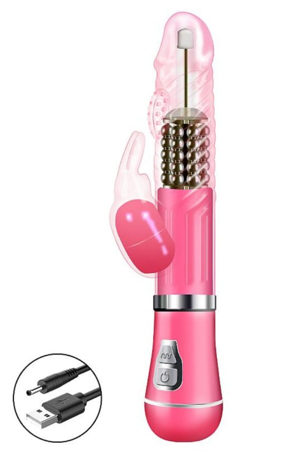 Vibrador Rotativo de Coelho - Recarregável - Image 2