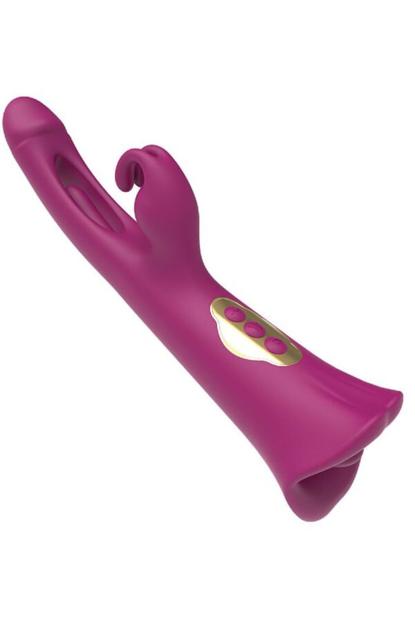 Vibrador de Ponto G e clitóris com Boca Dedilhar Slap Tease Park - S-Hande - Image 7