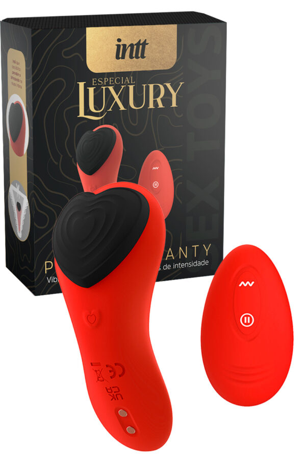 Vibrador de Calcinha com Carregamento Magnético, 9 Modos de Vibração e Controle Remoto Sem Fio - Luxury Pleasure Panty