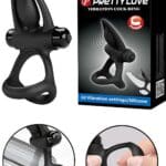 Anel Peniano Duplo com Vibrador - Pretty Love