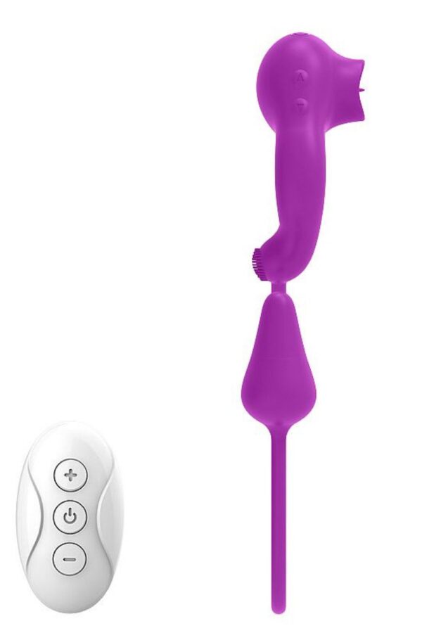 Vibrador de Ponto G e Clitóris com Bullet Lick Egg 10 modos de vibração - ALWUP - Image 7