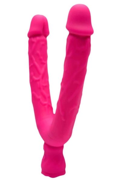 Pênis Duplo Com Vibro Flexible Alwup 26x3,5cm 8 15306384589 penis duplo com vibro flexible alwup 03