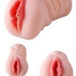 Masturbador Masculino em Cyberskin em formato Vagina 11 - Maig