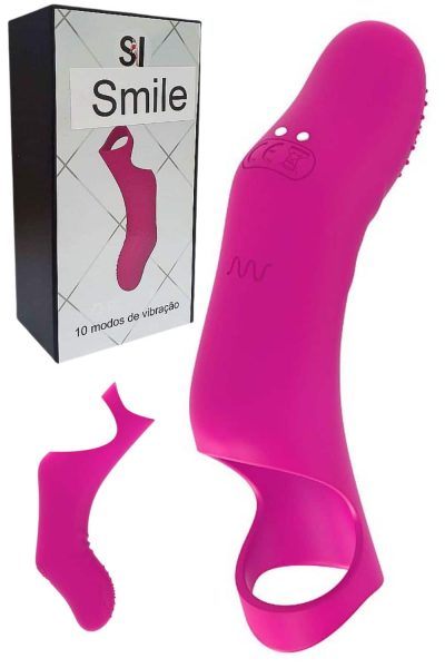 Vibrador Dedeira com Vibro Smile 10 modos de vibração - Alwup 7 15307249598 vibrador dedeira com vibro smile 10 modos de vibracao alwup 01