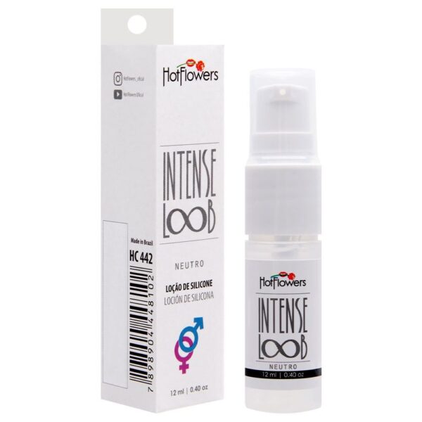 Lubrificante De Alta Performance - Intense Loob 12ml - Hot Flowers