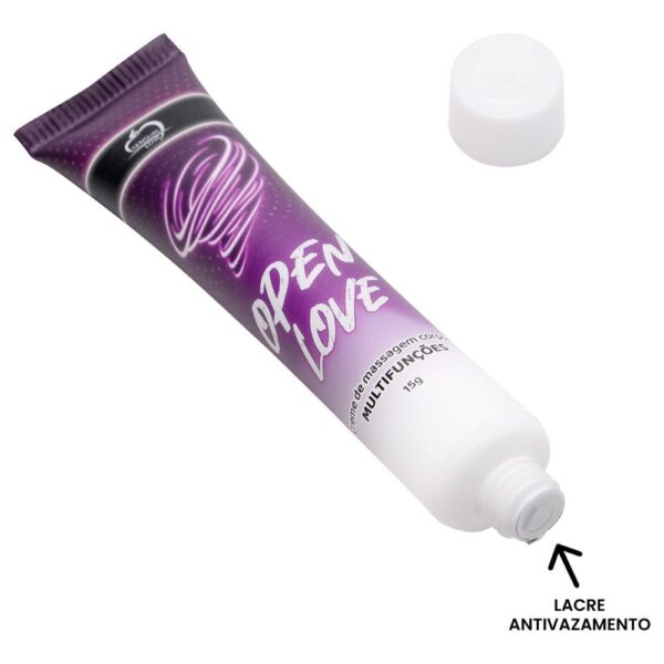 Open Love Gel Excitante Multifunções 15G Sensual Love - Image 2