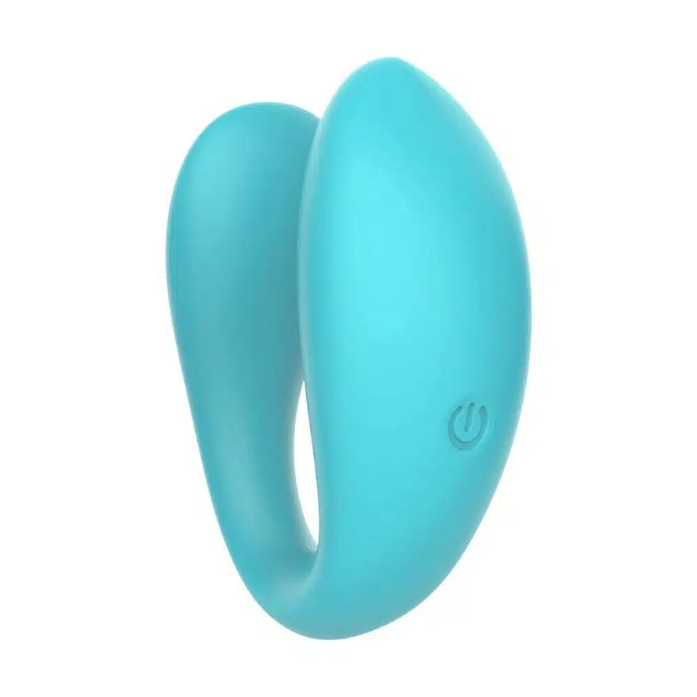 Vibrador de Casal Sincronia Azul  Intt Cosméticos  Imagem 5