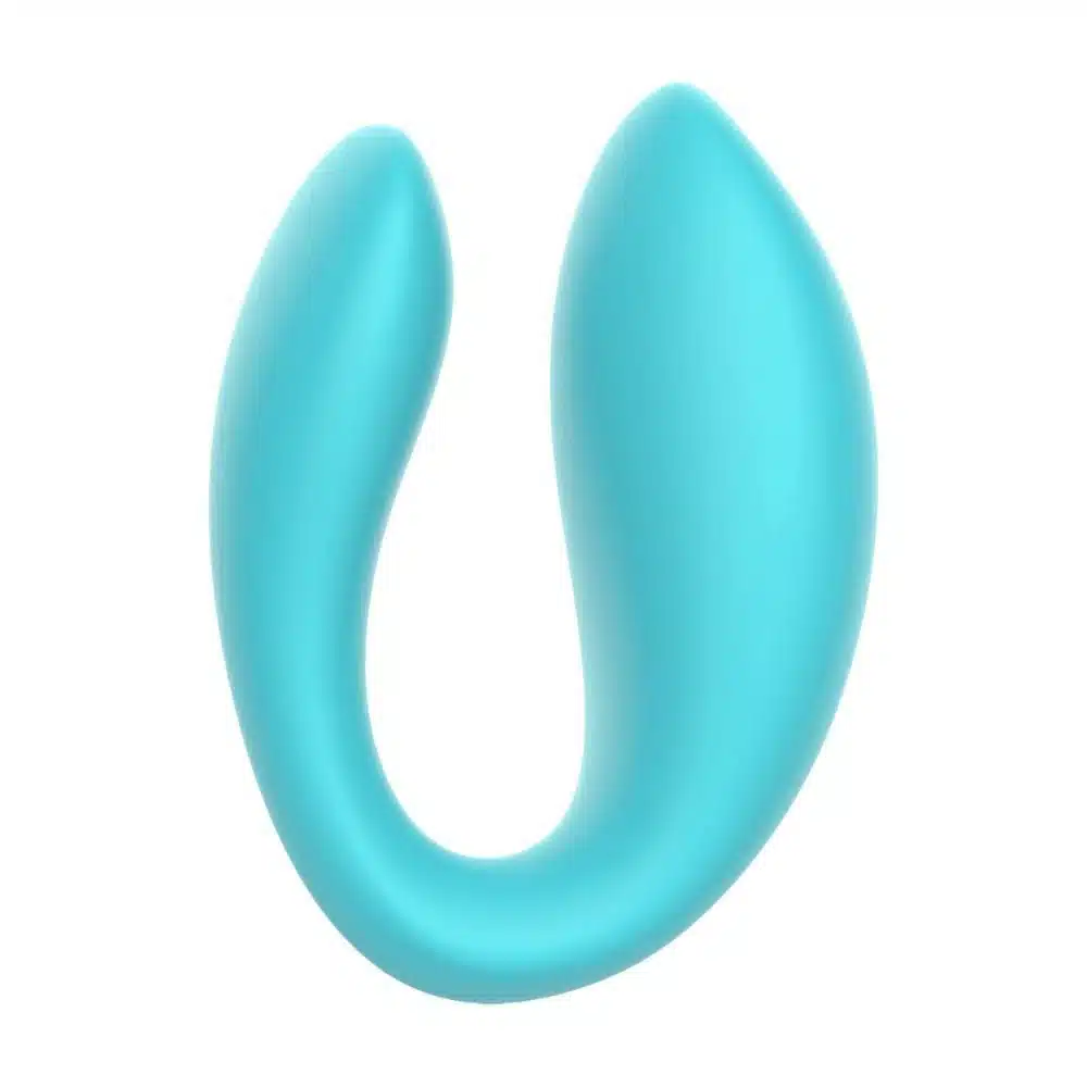 Vibrador de Casal Sincronia Azul  Intt Cosméticos  Imagem 6