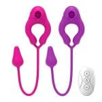 Vibrador de Ponto G e Clitóris com Bullet Lick Egg 10 modos de vibração - ALWUP