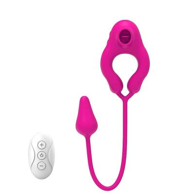 Vibrador de Ponto G e Clitóris com Bullet Lick Egg 10 modos de vibração - ALWUP 11 26288 4