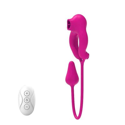 Vibrador de Ponto G e Clitóris com Bullet Lick Egg 10 modos de vibração - ALWUP 15 26289 4