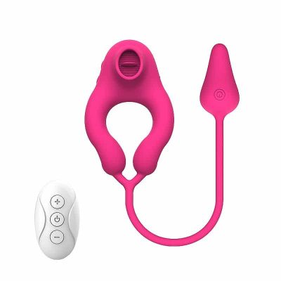 Vibrador de Ponto G e Clitóris com Bullet Lick Egg 10 modos de vibração - ALWUP 16 26291 4