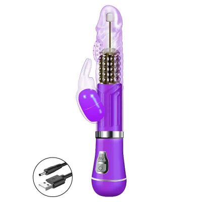 Vibrador Rotativo de Coelho - Recarregável 11 27346 4