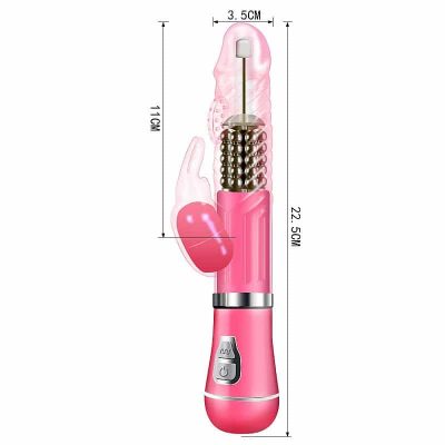 Vibrador Rotativo de Coelho - Recarregável 17 27347 4