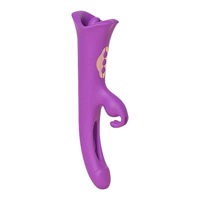 Vibrador de Ponto G e clitóris com Boca Dedilhar Slap Tease Park - S-Hande 14 27459 4