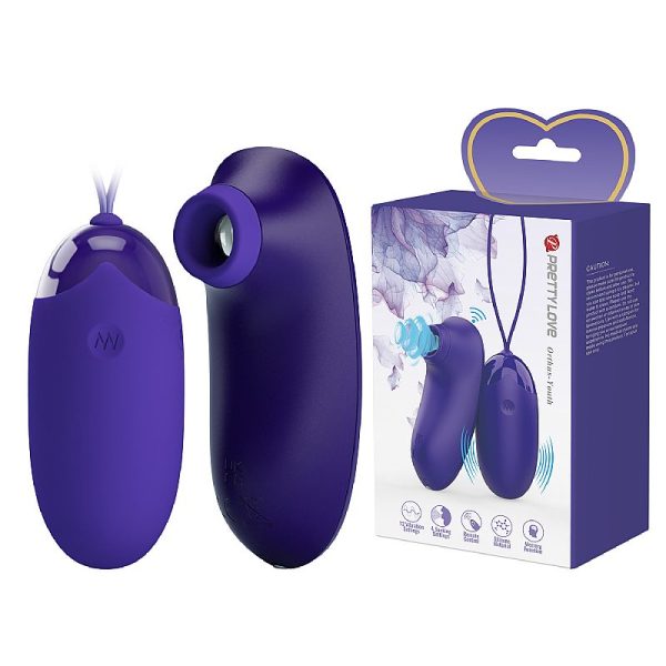 Pretty Love Orthus Duo Bullet e Vibrador de Pulsação - Imagem 5