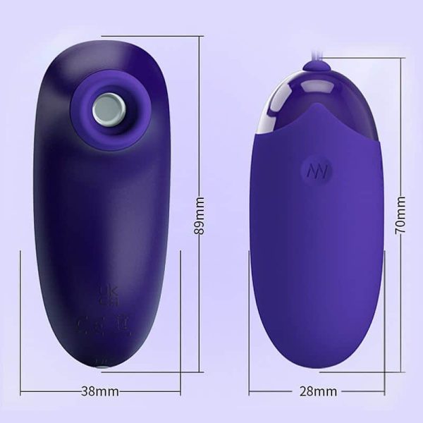 Pretty Love Orthus Duo Bullet e Vibrador de Pulsação - Imagem 6