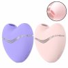 Vibrador Pulsação Honey Heart com 5 Modos de pulsação e 9 Modos de vibração S-Hande