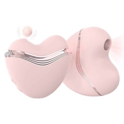 Vibrador Pulsação Honey Heart com 5 Modos de pulsação e 9 Modos de vibração S-Hande 12 28425 4