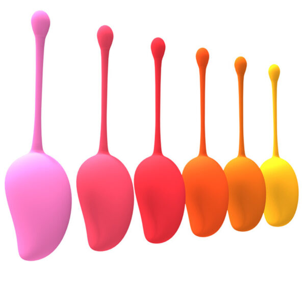 Kit De Pompoarismo Kegel Ball Set Mango 6 – Adão E Eva