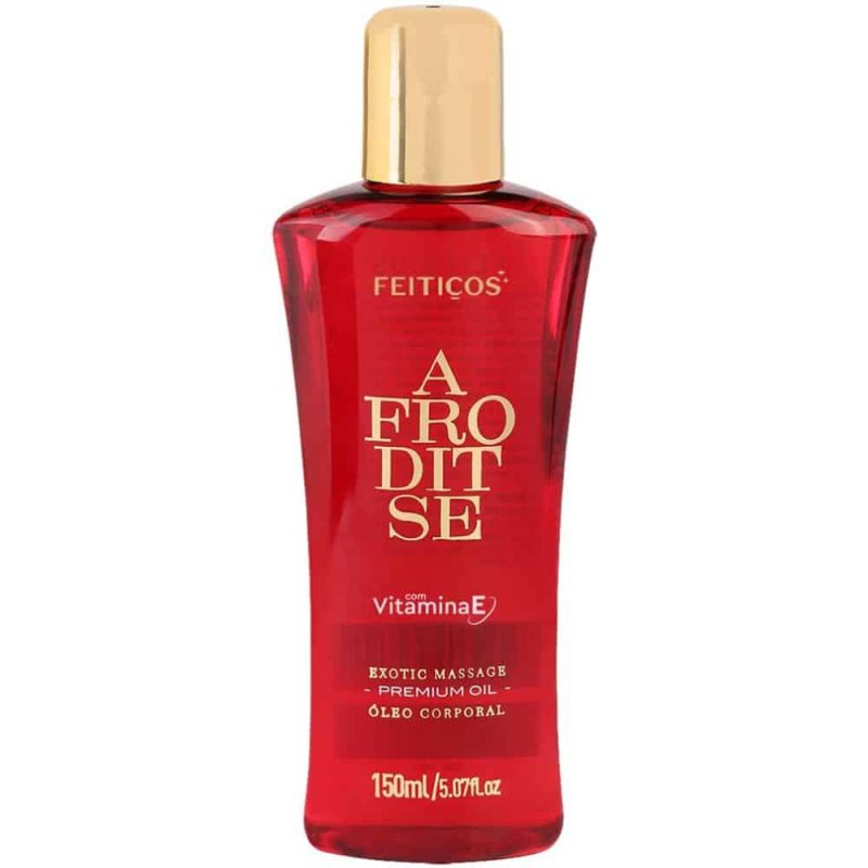 Afroditse Óleo de massagem ideal para hidratação da pele ou para maciez dos cabelos Feitiços aromáticos - 150 ml