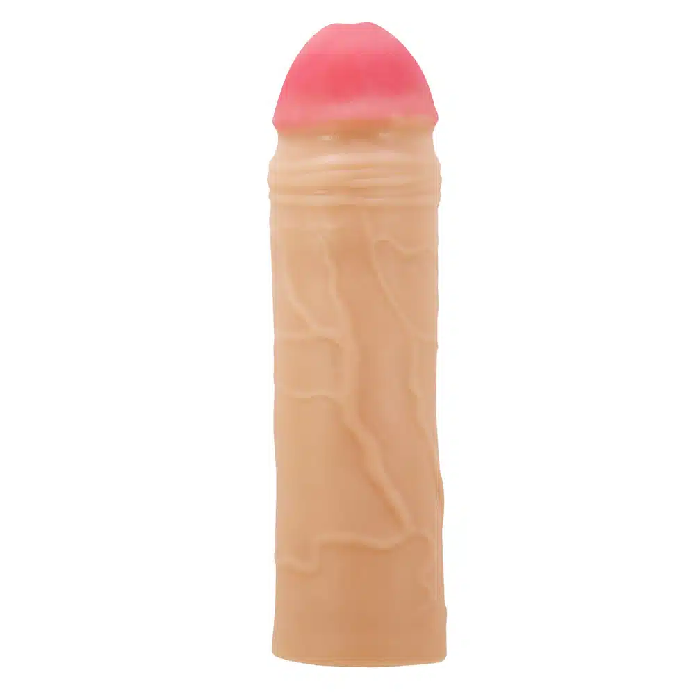 Capa Peniana flexível Chane emborracha ultra macia 18,0x3,9cm  Pretty Love  Imagem 3