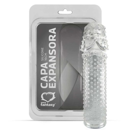 Capa Peniana Expansora 16 CM - Sexy Fantasy