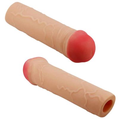 Capa Peniana ultra macia e flexível Nile 16,5x3,8cm - Pretty Love 8 Capa Peniana ultra macia e flexivel Nile 03