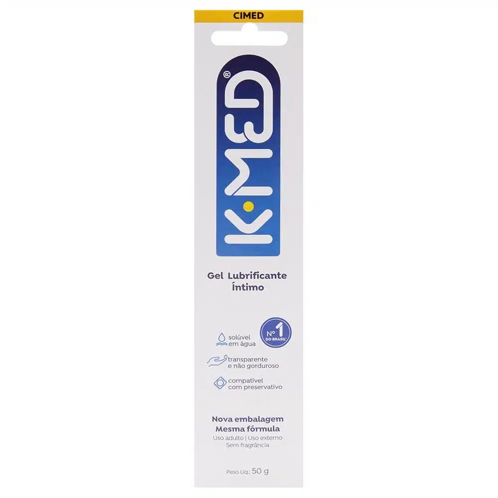 Gel Lubrificante Íntimo 50g  KMed  Imagem 3