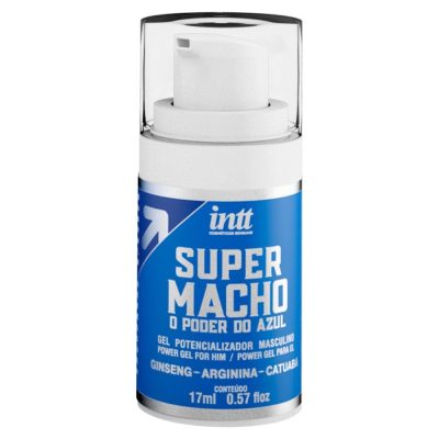 Alternative view of Gel Potencializador Masculino Super Macho 17g Intt