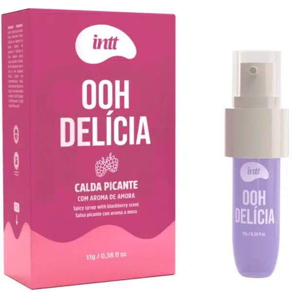 OOH Delícia Amora Calda Picante 11g Linha Collors - Intt