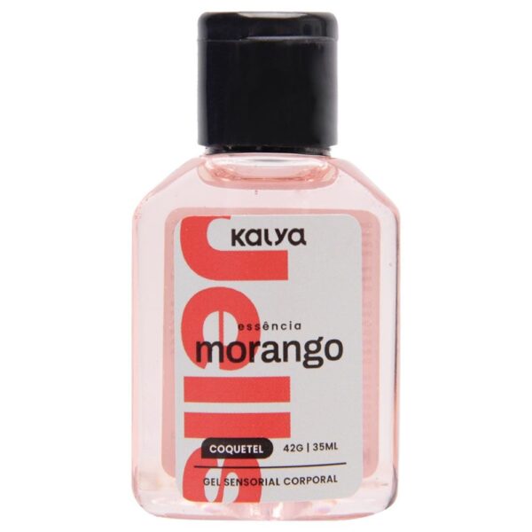 Jells Coquetel Gel Comestível Hot morango  30Ml Kalya - Image 2