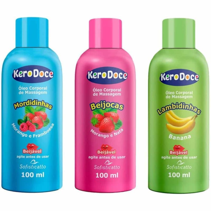 Kero Doce Óleo para Massagem Beijável 100Ml Sofisticatto
