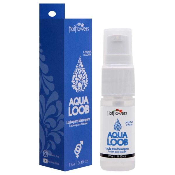 Lubrificante a base de silicone Aqua Loob Spray 12ml - Hotflowers