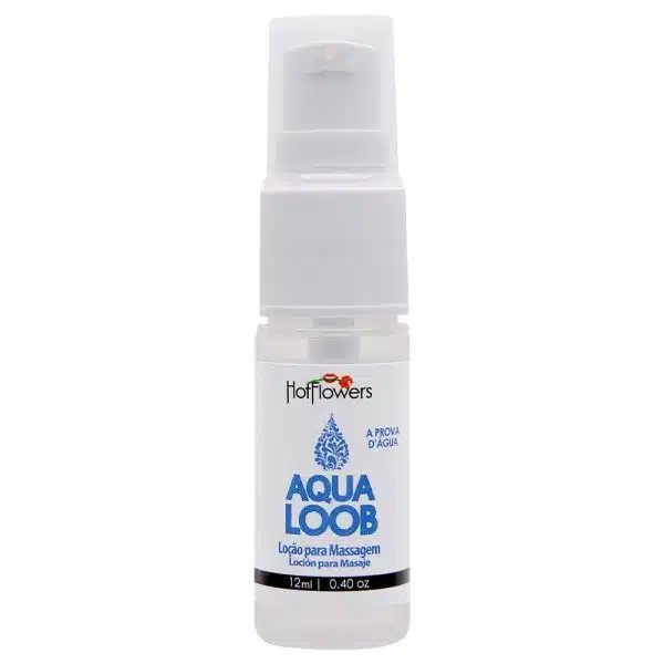 Lubrificante a base de silicone Aqua Loob Spray 12ml - Hotflowers - Imagem 2