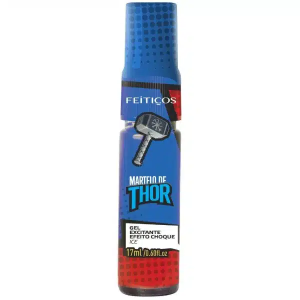 Martelo De Thor Gel Excitante masculino Ice com efeito eletrizante Choque 17Ml Feitiços - Imagem 2