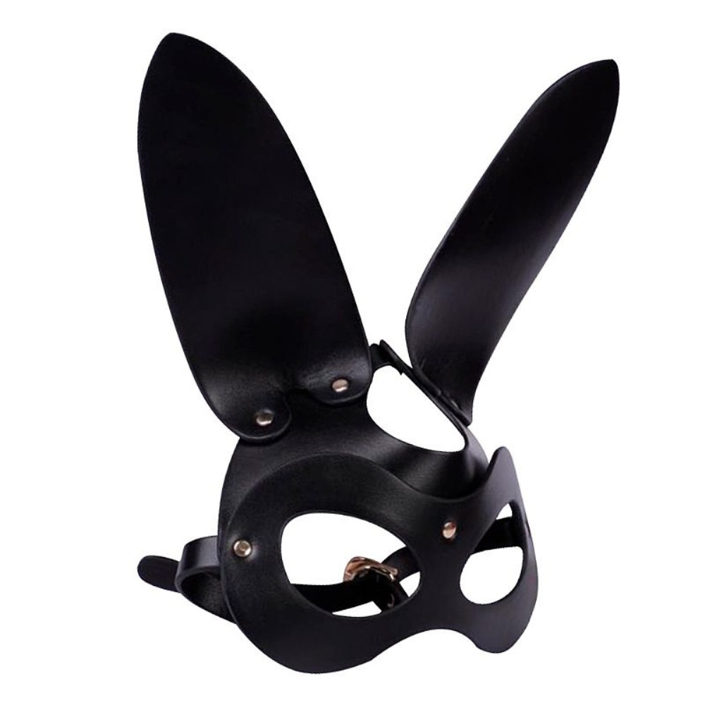 Mascara em Formato de Coelho 2 - Preto 1 Mascara em Formato de Coelho 2 - Preto