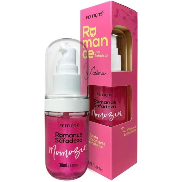 Momozin Romance Com Safadeza By Calianer Calda estimulante beijável com aquecimento 30Ml Feitiços