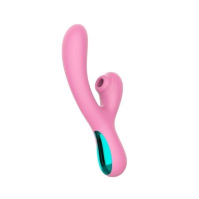 Oasis Vibrador Rabbit em Silicone com 10 Modos de Vibracao 10 Ondas de Pressao e Recarregavel Intt Toys 10