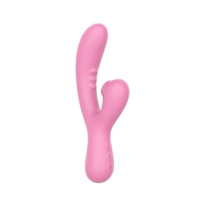 Oasis Vibrador Rabbit em Silicone com 10 Modos de Vibracao 10 Ondas de Pressao e Recarregavel Intt Toys 7