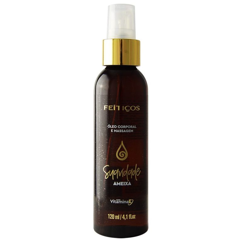 Óleo corporal para massagem em spray com aroma de ameixa Feitiços aromáticos suavidade - 120 ml