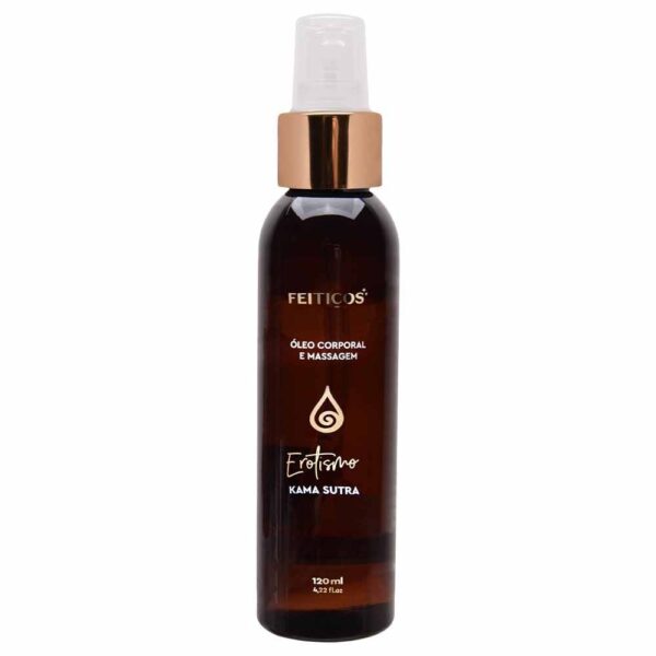 Óleo corporal para massagem em spray com aroma kama sutra - Feitiços aromáticos Erotismo - 120 ml