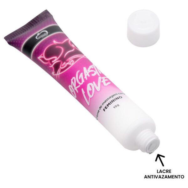 Orgastic Love Gel Excitante Feminino 15G Sensual Love - Image 2