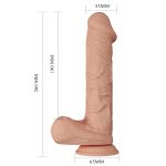 Pênis Realístico Com Vibração 26x5,5 cm Beautiful - Baile - Imagem 7