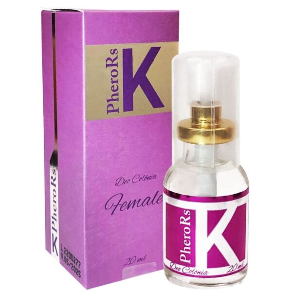 Perfume Feminino com Feromônio K-Pherors Deo Colônia Female 20Ml