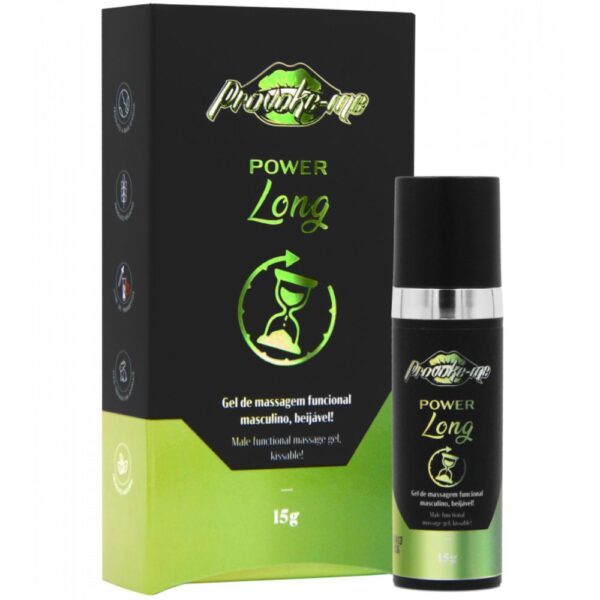 Power long gel retardante beijável 15g Provoke-me